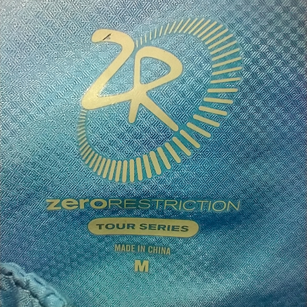 Zero Restriction Tour Series Quarter Zip Golf Vest Men's sz Medium - Picture 5 of 8